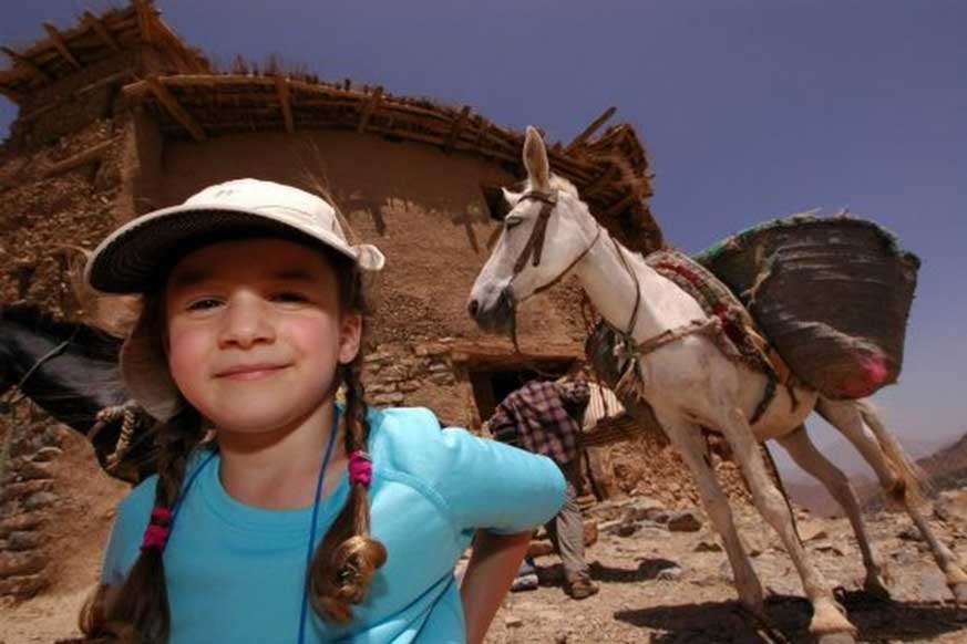 Family Trek Holiday in Morocco Happy valley