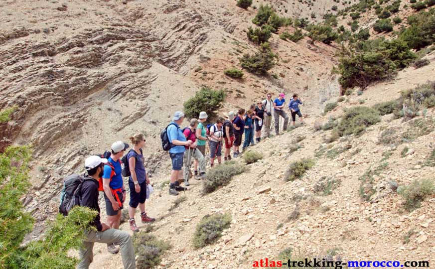 trekking morocco long traverse 22 Days