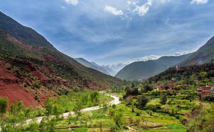 Atlas Mountains Hiking Day Trip to Ouirgane Valley